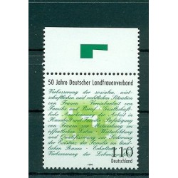 Allemagne  1998 - Y & T n. 1820 - Association des Cultivatrices allemandes