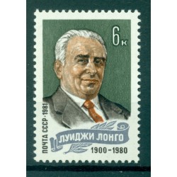USSR 1981 - Y & T n. 4811 - Luigi Longo