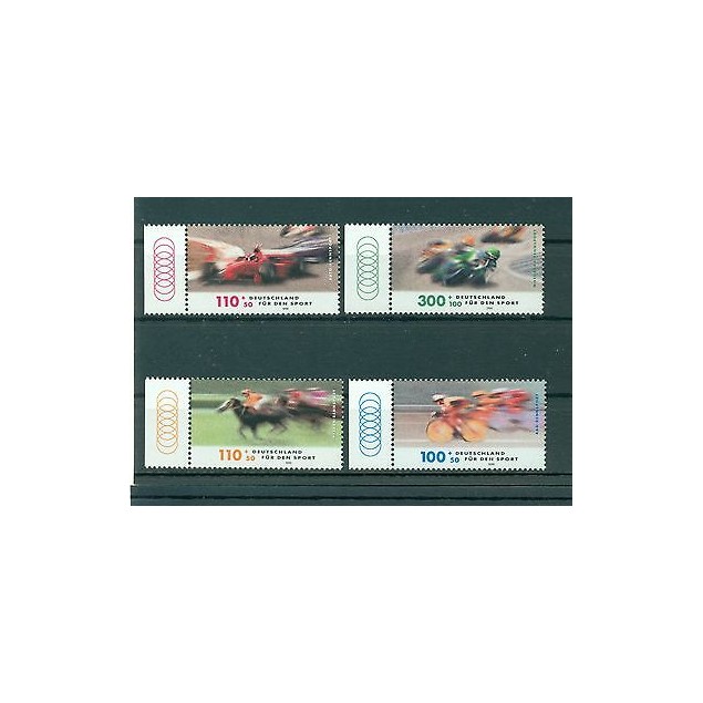 Allemagne -Germany 1999 - Michel n. 2031/34 - Aide sportive: Courses **