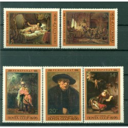 URSS 1976 - Y & T n. 4319/23 - Rembrandt