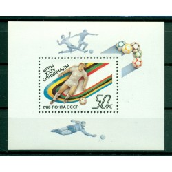 Russie - USSR 1988 - Michel feuillet n. 202 - Jeux olympiques d'été - Séoul