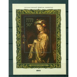 USSR 1973 - Y & T sheet n. 91 - Painting by Rembrandt