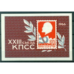 USSR 1966 - Y & T sheet n. 41 - 23rd Congress of the Communist Party