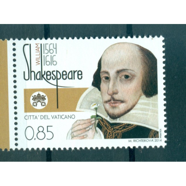 Vatican 2014 - Mi. n. 1823 - Shakespeare