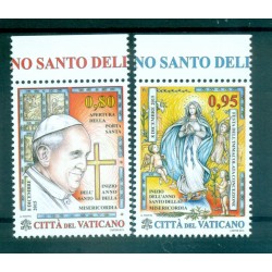 Vatican 2015 - Mi. n. 1857/1858 - Année Sainte de la Misericordie