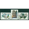 URSS 1990 - Y & T n. 5725/27 - Faune. Rapaces nocturnes