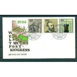 Germany 1984 - Y & T n.1050/52 - 19th U.P.U. congress