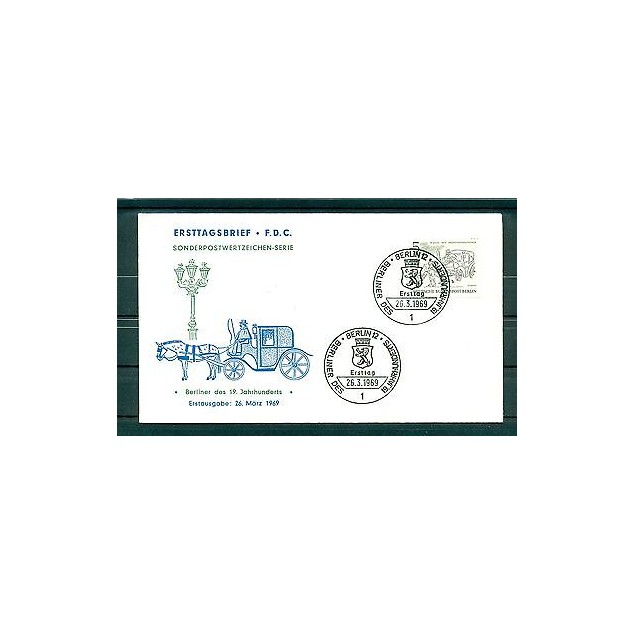 Berlin Ouest - West Berlin 1969 - Michel n.330 - Berlin du 19e siècle