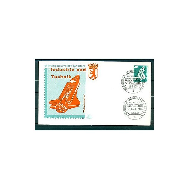 Berlin Ouest - West Berlin 1975 - Michel n.498 - Timbre - poste ordinaire