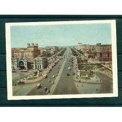 Russia - Postcard 1957 - Moscow - Leningradsky Prospekt