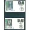 Allemagne - Germany 1986 - Michel n.1295/98 - Verres précieux