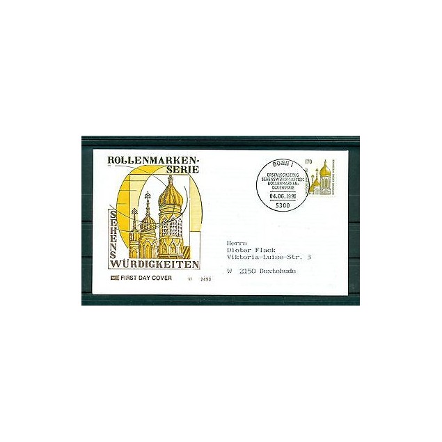 Allemagne - Germany 1991 - Michel n.1535 - Timbre - poste ordinaire