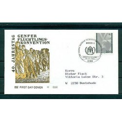 Allemagne 1991 - Y & T n.1372 - Convention de Genève sur les Réfugiés