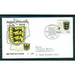 Allemagne - Germany 1992 - Michel n.1586 - Armoires: Bade-Wurtemberg