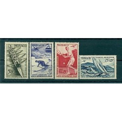 Monaco 1948 - Y & T  n. 32/35 posta aerea  - Giochi Olimpici di Londra