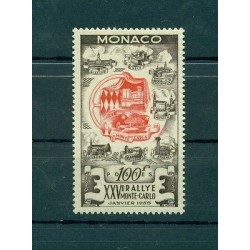 Monaco 1955 - Y & T  n. 420 - 25th Monte Carlo Auto Rally
