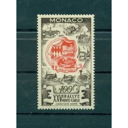 Monaco 1955 - Y & T  n. 420 - 25e rallye automobile de Monte-Carlo