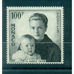 Monaco 1958 - Y & T  n. 489 - Nascita del principe Alberto
