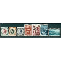 Monaco 1959 - Y & T  n. 503/09 - Prince Rainier III et views of the  Principality