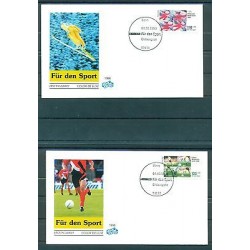 Allemagne  1998 - Y & T n.1800/03 - Grands événements sportifs internationaux en 1998