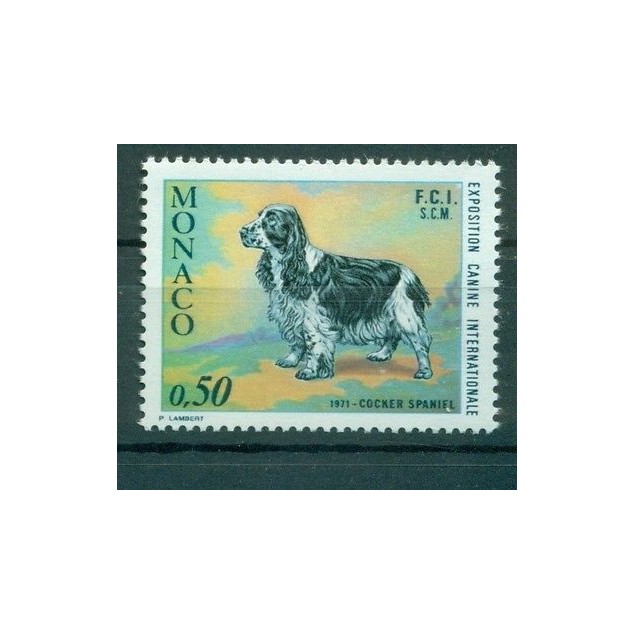 Monaco 1971 - Y & T  n. 862 - Exposition canine internationale  Monte-Carlo