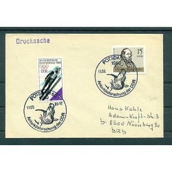 GDR 1989 - Cover  "GDR Antarctic research"