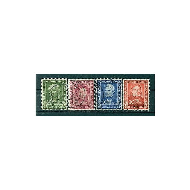 Allemagne -Germany 1949 - Michel n. 117/20 - Gens qui aident l'humanité (I)