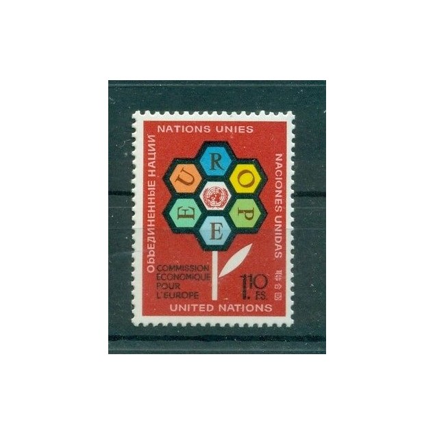 Nations Unies  Géneve 1972 - Michel n. 27 - Commission economique pour l'Europe