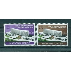 Nations Unies  Géneve 1974 - Michel n. 37/38  -  BIT - ILO
