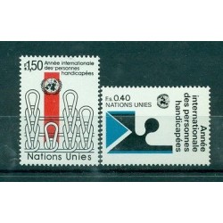 Nazioni Unite Ginevra 1981 - Y & T n. 97/98  -  Anno Internazionale dei Disabili