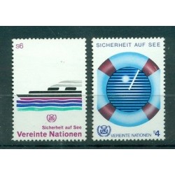 Nations Unies  Vienna 1983 - Michel n. 30/31  -  "Sécurité en Mer"