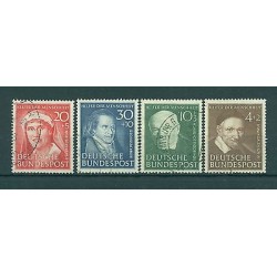 Allemagne -Germany 1951 - Michel n. 143/46 - Gens qui aident l'humanité (II)