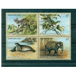 United Nations Vienna 1994 - Y & T n. 182/85  -  Endangered Species (II) (Michel n. 162/65)