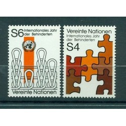 United Nations Vienna 1981 - Y & T n. 17/18  -  International Year of Disabled Persons