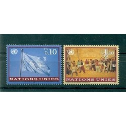 Nations Unies Genève 1997 - Y & T n. 323/24 -  Série courante (Michel n. 303/04)