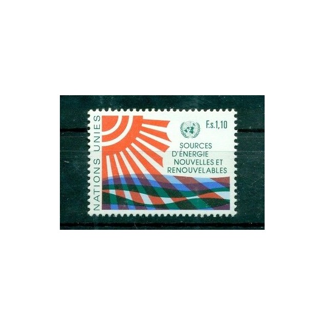 Nations Unies Géneve  1981 - Michel n. 100 - "Sources d'énergie nouvelles et ren