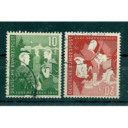 Allemagne -Germany 1952 - Michel n. 153/54  - Deuxième Plan fédéral pour la jeun