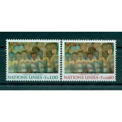 Nations Unies Géneve 1974 - Michel n. 41/42 -  "Candido Portinari"