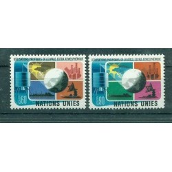 Nations Unies Géneve 1975 - Michel n. 46/47 -  "Espace extra -atmosphérique"