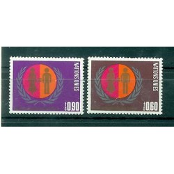 Nations Unies Géneve 1975 - Michel n. 48/49 -  Année Internationale dela Femme