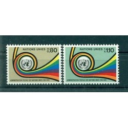 Nations Unies Géneve 1976 - Michel n. 60/61 - Administration postale des Nations