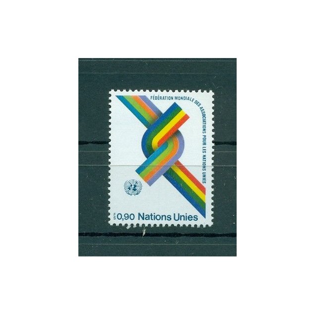 Nations Unies Géneve 1976- Michel n. 56 - Federation Mondiale des Associations p
