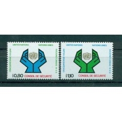 Nations Unies Géneve 1977 - Michel n. 66/67 -  Conseil de Sécurité