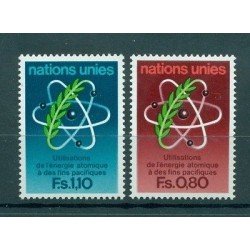 Nations Unies Géneve 1977 - Michel n. 70/71 - Energie atomique