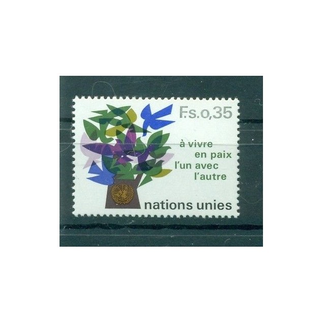 Nations Unies Géneve 1978 - Michel n. 72 -  Timbres poste ordinaire