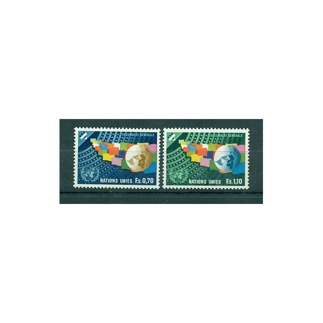 Nations Unies Géneve 1978 - Michel n. 78/79 -  Assemblée Générale