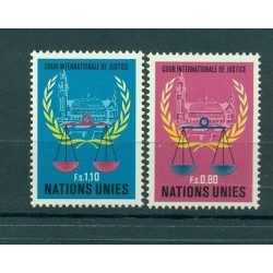 Nations Unies Géneve 1979 - Michel n. 86/87 -  Cour internationale de Justice