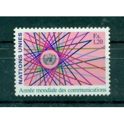 Nations Unies Géneve 1983 - Michel n. 111 - "Année mondiale des communications"