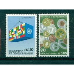 Nations Unies Géneve 1983 - Michel n.115/16 - "Commerce et Développement"