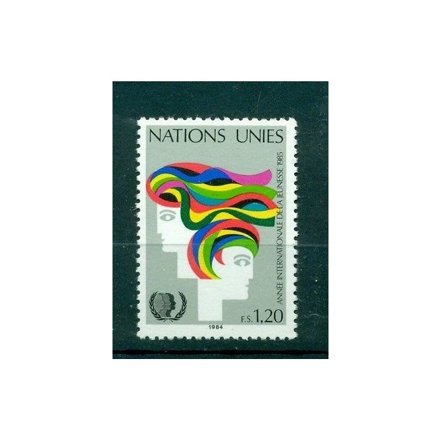 Nations Unies Géneve 1984 - Michel n. 126 - "Année International de la Jeunesse"
